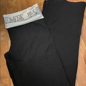 VS PINK yoga pants  BOOTCUT